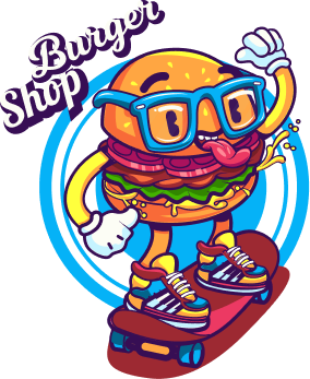 Logo Burger Shop